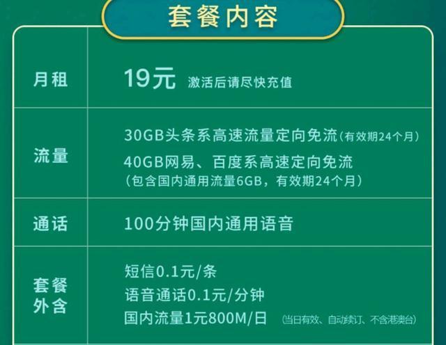 安徽电信星卡19元套餐怎么样？