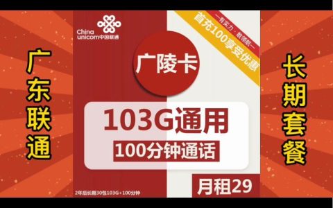 如何办理广东联通流量王纯享版？