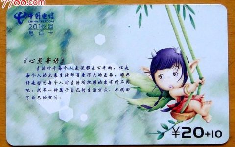 浙江电信校园卡：29元包80G流量300分钟通话