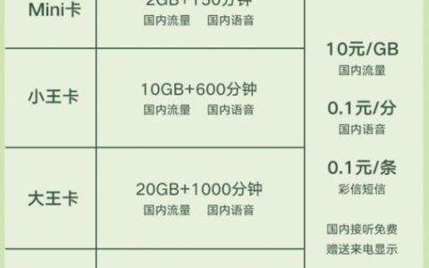 滴滴大王卡98套餐：性价比之王