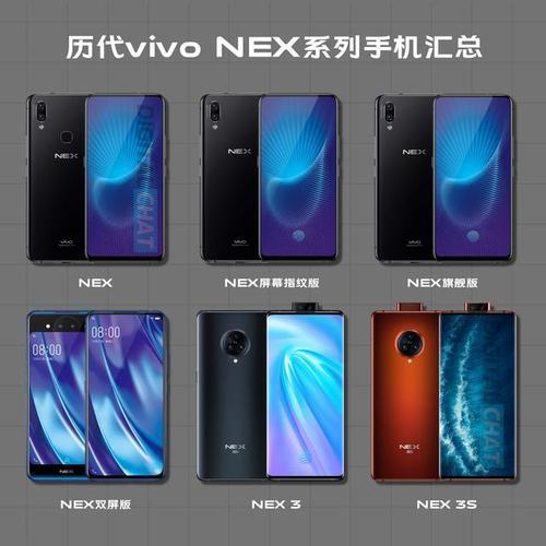 vivonex系列发布：首次搭载可升降式自拍镜头