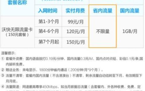 联通无限流量卡申请官网，流量任你用