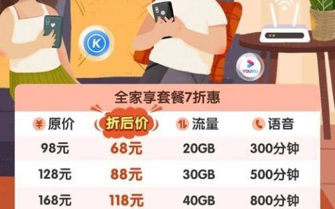 【39元全家享套餐(全国版)】性价比超高的家庭套餐