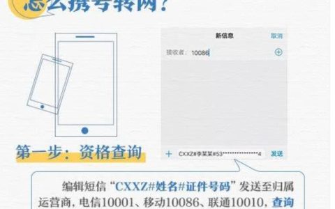 电信转移动携号转网怎么操作？3步教你轻松搞定