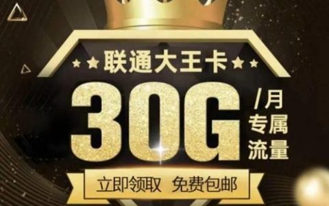 中国联通大王卡：流量无忧，通话便捷
