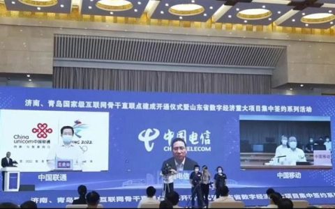 中国电信山东分公司，为山东数字经济发展赋能