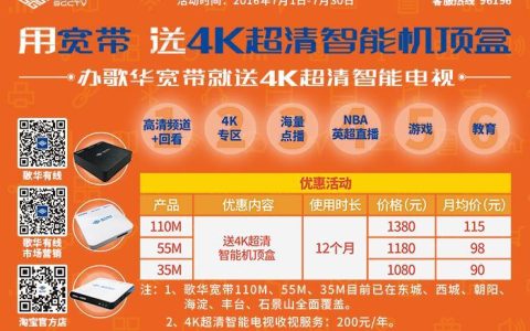 自己买机顶盒跟宽带送的区别？哪个更划算？