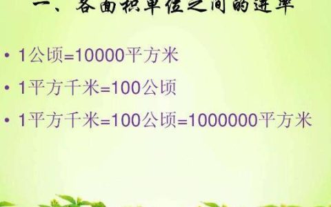 一米等于多少公顷？