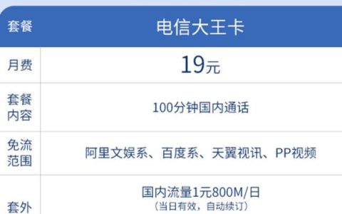长沙电信卡有哪些套餐？