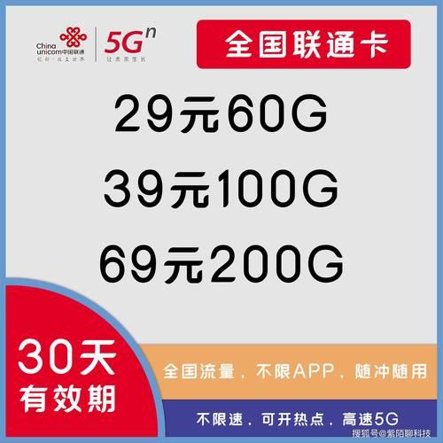 2023年联通流量卡推荐：19元100G、39元203G，不限速畅享！