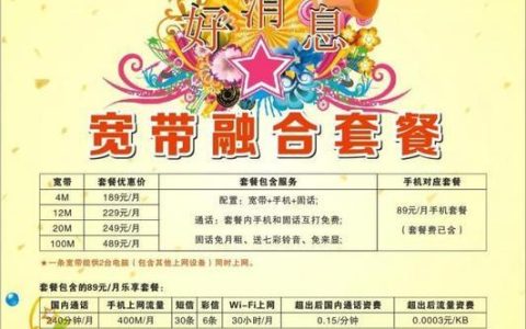 成都电信融合套餐为家庭生活增添便利