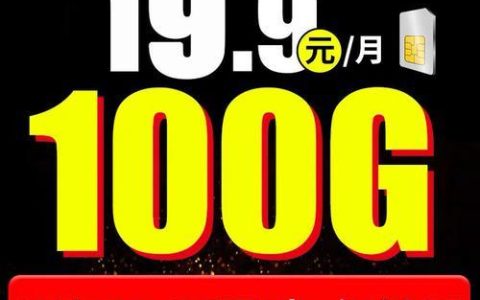 电信49元大流量卡，月享300G全国流量，网速不限速