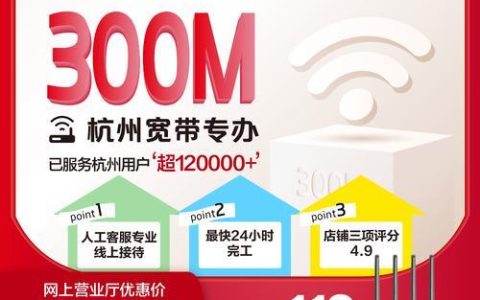 办理宽带300m什么意思？