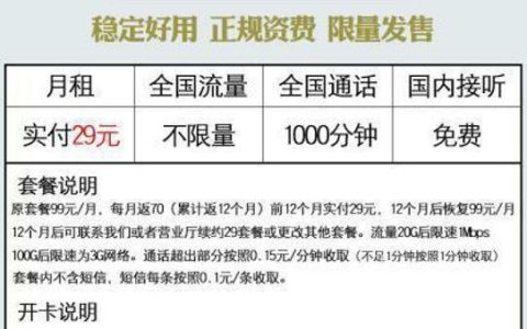 电信4G套餐哪个好？流量、通话、短信详细介绍