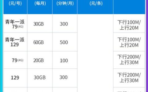上海电信宽带套餐价格表2024年