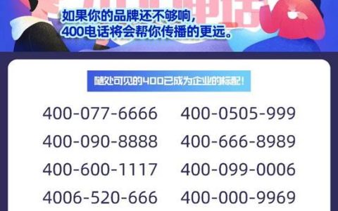 400电话资费解析：拨打者与企业付费详情