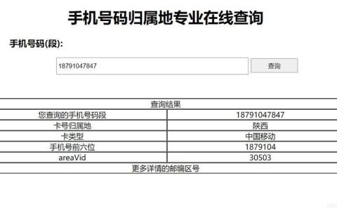 手机号运营商查询：快速识别号码归属地