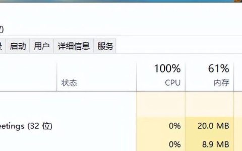 电脑CPU占用率100%怎么办？