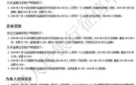 征信报告造假：不可行的危险行为