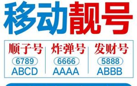 安徽阜阳移动靓号：彰显个性，引领潮流