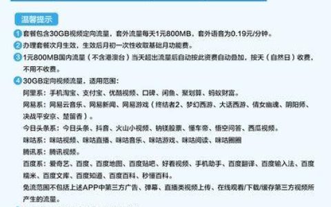 移动手机卡资费套餐选择指南