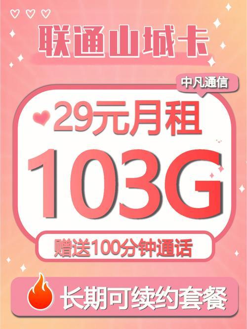 联通潮玩卡：年轻人的专属流量套餐