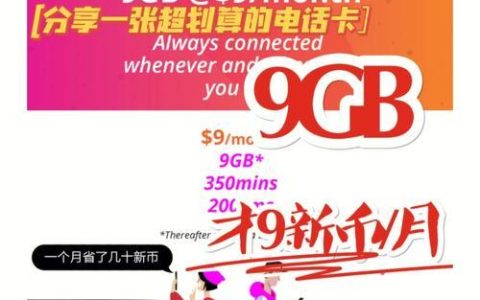哪个电话卡便宜？2024年新加坡电话卡套餐大比拼