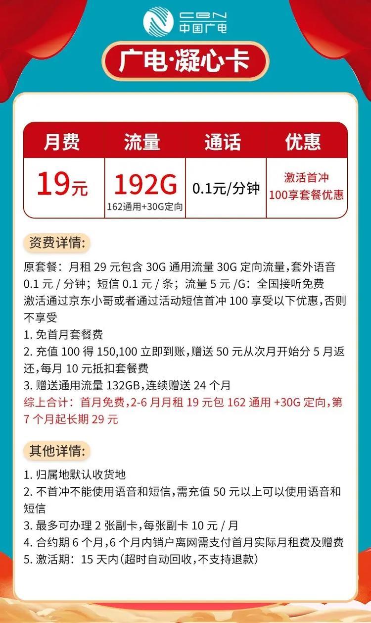 中国广电手机卡套餐：资费详情与办理指南
