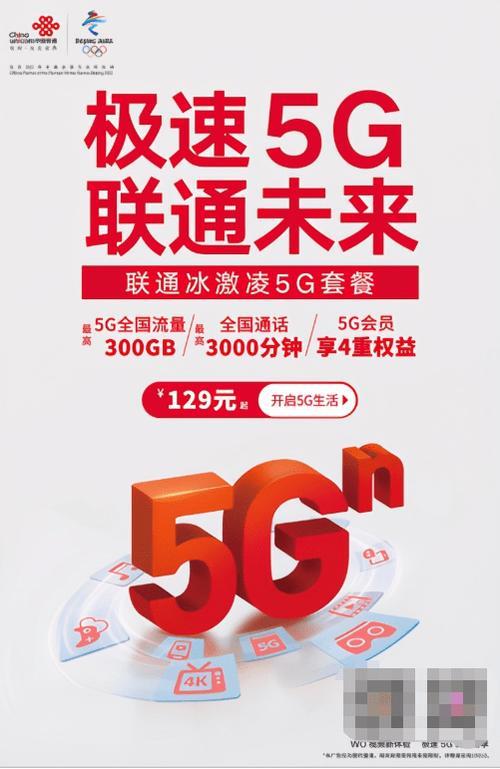 联通5G套餐宽带：高速度、多权益，尽享光速新体验