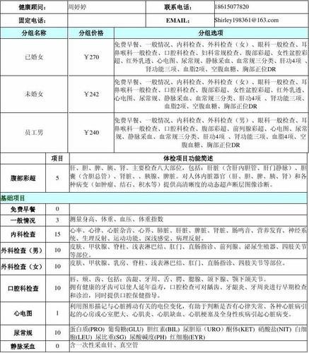 慈铭体检套餐价格：全面解析，助您选择