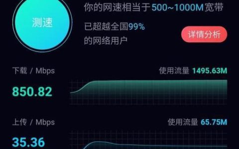 千兆宽带网速应该多少？