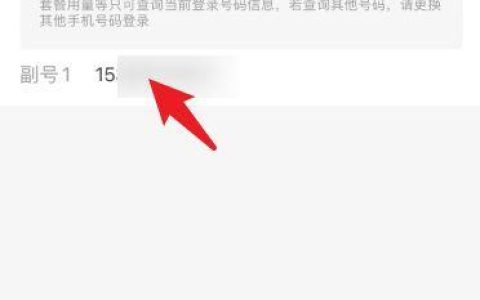 电信副卡查询方法