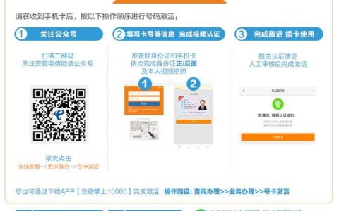成年人办理手机卡指南