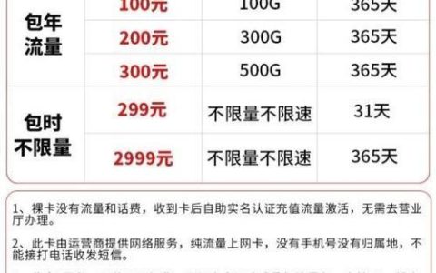 物联网流量卡资费：一文了解多种套餐