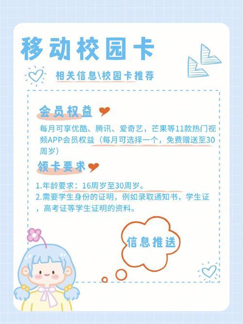 移动校园卡：大学生专属通信套餐