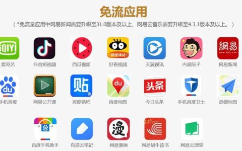电信免流App有哪些？
