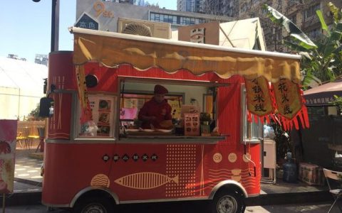 沈阳流动餐车：街头美食的诱人风景