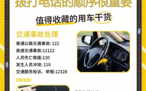 交通事故打电话是多少？