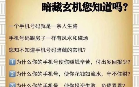 号令天下手机靓号吉祥号测：为您的号码赋予吉运