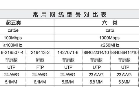超五类标准网线：性能、应用与选购指南