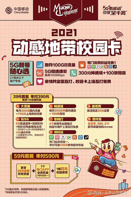 移动大学生校园卡套餐：专为大学生定制的优惠套餐