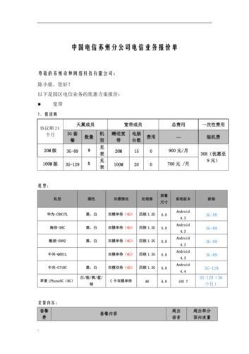 焦作电信宽带套餐价格表（2024年6月更新）
