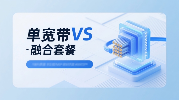 宽带是单宽好还是融合好？2025年最新对比，看完再办不吃亏！